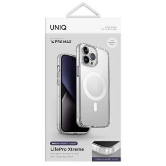 Uniq case LifePro Xtreme iPhone 14 Pro Max 6.7 &quot;Magclick Charging transparent / frost clear