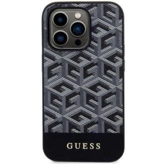 Guess GUHMP14XHGCFSEK iPhone 14 Pro Max 6,7&quot; černo/černý pevný obal GCube Stripes MagSafe