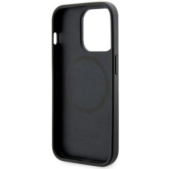 Guess GUHMP14XHGCFSEK iPhone 14 Pro Max 6,7&quot; černo/černý pevný obal GCube Stripes MagSafe
