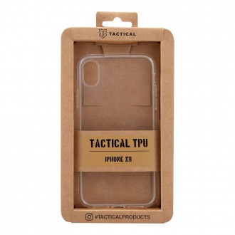 Tactical TPU Kryt Transparent pro iPhone XR