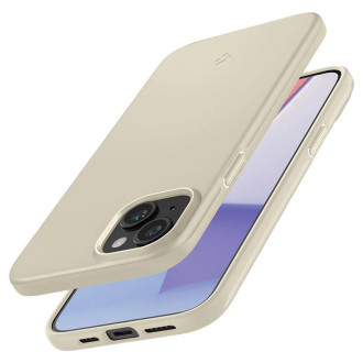 Spigen Thin Fit, pískově béžová - iPhone 15 Plus