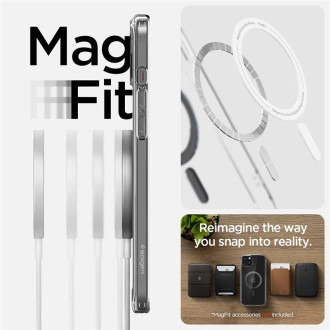 Spigen Ultra Hybrid MagSafe, uhlíkové vlákno - iPhone 15 Plus