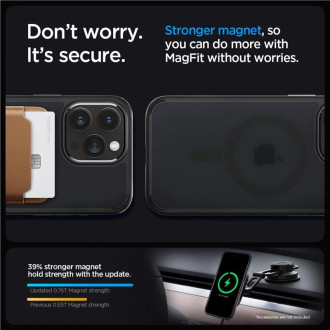 Spigen ULTRA HYBRID MAG MAGSAFE IPHONE 15 PRO FROST BLACK