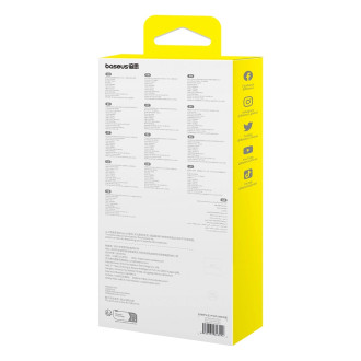 USB HUB 6v1 Baseus Metal Gleam Series II USB-A/USB-C/USB-C PD/HDMI/RJ45/SD/TF - černý