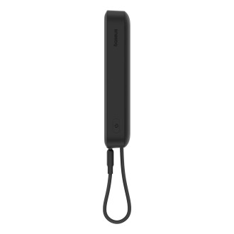 Powerbanka Baseus Magnetic Mini MagSafe 10000mAh 20W s vestavěným Lightning kabelem - černá + Baseus Simple Series USB-C - USB-C 60W 0,3m kabel