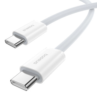 Baseus Superior Series ll USB-C - USB-C 30W 480Mb/s kabel 1m - bílý