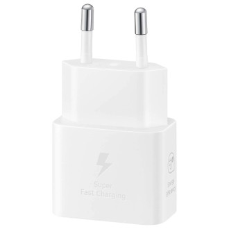 Samsung EP-T2510NWEGEU 25W SFC USB-C GaN nástěnná nabíječka – bílá