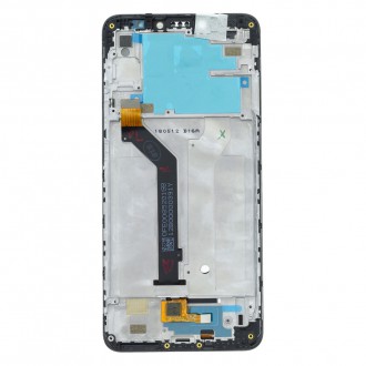 LCD Display + Dotyková Deska + Přední Kryt pro Xiaomi Redmi S2 Black (Service Pack)