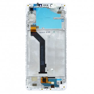 LCD Display + Dotyková Deska + Přední Kryt pro Xiaomi Redmi S2 White (Service Pack)