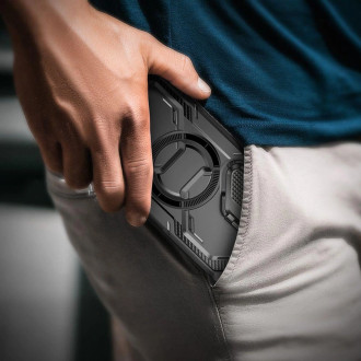 Pouzdro IBLSN Armorbox Mag Supcase s MagSafe pro Samsung Galaxy S24+ - černé