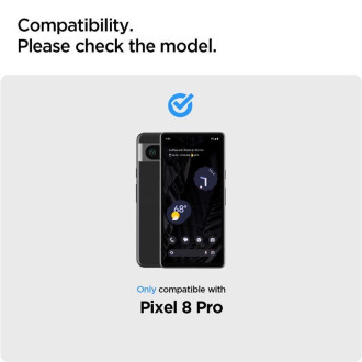 Tvrzené sklo Spigen ALM Glas.tR pro Google Pixel 8 Pro - 2 ks.