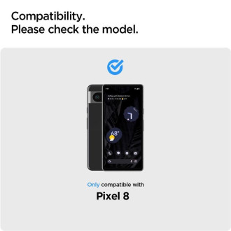 Tvrzené sklo Spigen ALM Glas.tR pro Google Pixel 8 - 2 ks.