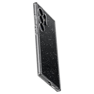Pouzdro Spigen Liquid Crystal pro Samsung Galaxy S24 Ultra - průhledné a třpytivé