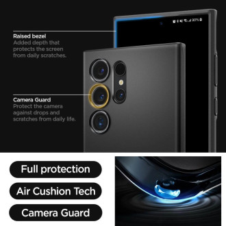 Pouzdro Spigen Thin Fit pro Samsung Galaxy S24 Ultra - černé