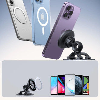 Joyroom JR-ZS366 magnetický držák telefonu do kokpitu - černý