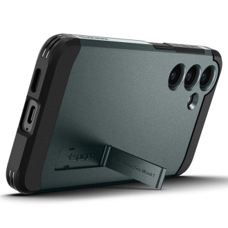 Pouzdro Spigen Tough Armor pro Samsung Galaxy S24+ - tmavě zelené