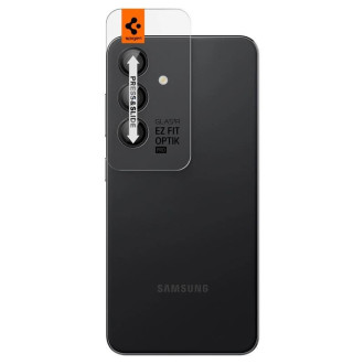 Spigen Optik.tR EZ Fit chránič fotoaparátu pro Samsung Galaxy S24+ - černý 2 ks.