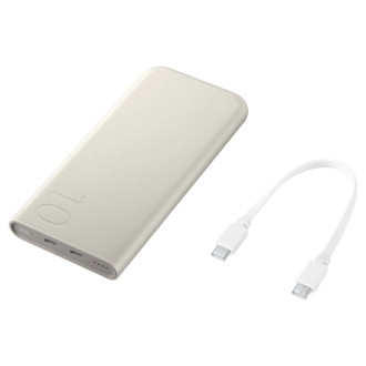 Powerbanka Samsung EB-P3400XUE FastCharge 2x USB-C 25W 10000mAh - béžová