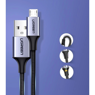 Ugreen cable USB - micro USB cable 2m gray (60148)