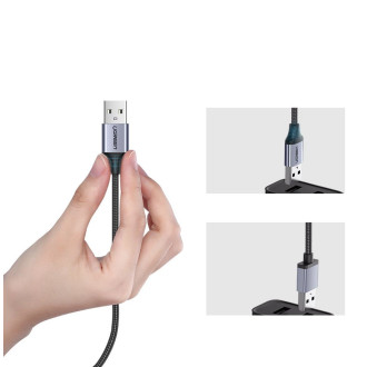 Ugreen cable USB - micro USB cable 2m gray (60148)