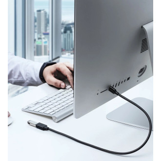 Ugreen cable cord extension adapter USB 3.0 (female) - USB 3.0 (male) 3 m black (US129 30127)