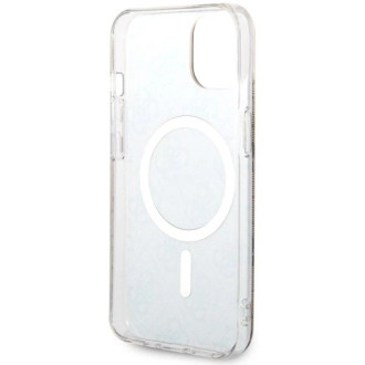 Guess 4G MagSafe pouzdro pro iPhone 14 - hnědé