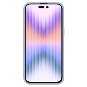 Nillkin CamShield Silky silikonové pouzdro pro iPhone 15 Pro s ochranou fotoaparátu – šedé