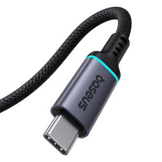 Baseus 10Gbps prodlužovací kabel 0,5m černý