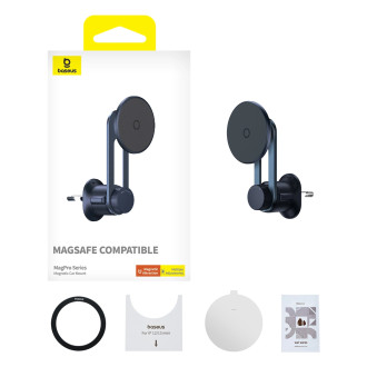 Magnetický držák do auta Baseus MagPro Series - černý