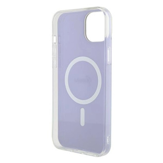 Guess GUHMP15SHITSU iPhone 15 6,1&quot; fialový/fialový pevný obal IML Iridescent MagSafe