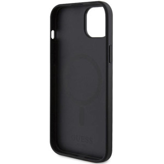 Guess GUHMP15MPSAHMCK iPhone 15 Plus 6,7&quot; černo/černé pevné pouzdro Saffiano MagSafe