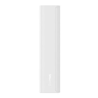 Powerbanka Baseus Adaman2 s digitálním displejem 2x USB-A / 1x USB-C 10000mAh 30W - bílá