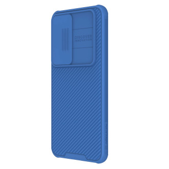 Pancéřové pouzdro Nillkin CamShield Pro s krytem fotoaparátu pro Samsung Galaxy S24 - modré