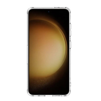 Pancéřové pouzdro Nillkin Nature Pro s magnetickým kroužkem pro Samsung Galaxy S24 - bílé