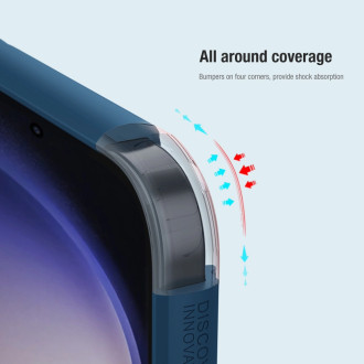 Pancéřové pouzdro Nillkin Super Frosted Shield Pro pro Samsung Galaxy S24 Ultra - černé