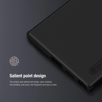 Pancéřové pouzdro Nillkin Super Frosted Shield Pro pro Samsung Galaxy S24 Ultra - černé