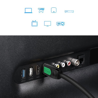Ugreen cable HDMI 2.0 19 pin 4K 60Hz 30AWG cable 2m black (10129)