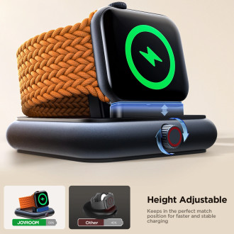 Bezdrátová nabíječka Joyroom JR-WQW03 pro chytré hodinky Apple Watch - černá