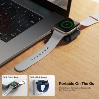 Bezdrátová nabíječka Joyroom JR-WQW03 pro chytré hodinky Apple Watch - černá