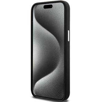 Pouzdro Mercedes Silicone Bicolor MagSafe pro iPhone 15 Pro - černé