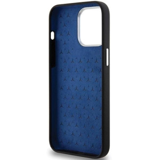 Pouzdro Mercedes Silicone Bicolor MagSafe pro iPhone 15 Pro - černé