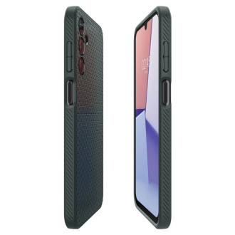 Pouzdro Spigen Liquid Air pro Samsung Galaxy A15 4G / 5G - tmavě zelené