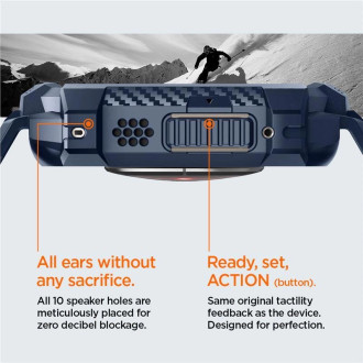 Pouzdro Spigen Rugged Armor Pro pro Apple Watch Ultra 1 / 2 (49 mm) - tmavě modrá