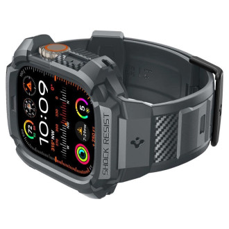 Pouzdro Spigen Rugged Armor Pro pro Apple Watch Ultra 1/2 (49 mm) – tmavě šedé