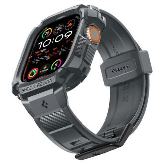 Pouzdro Spigen Rugged Armor Pro pro Apple Watch Ultra 1/2 (49 mm) – tmavě šedé