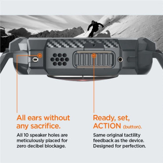 Pouzdro Spigen Rugged Armor Pro pro Apple Watch Ultra 1/2 (49 mm) – tmavě šedé