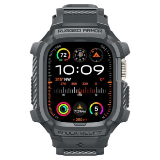 Pouzdro Spigen Rugged Armor Pro pro Apple Watch Ultra 1/2 (49 mm) – tmavě šedé