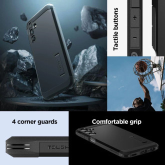Pouzdro Spigen Rugged Armor pro Samsung Galaxy A15 4G / 5G - černé