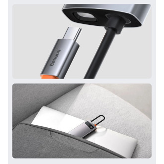 Baseus Metal Gleam Series 5-in-1 Multifunctional HUB USB Type C - USB Type C Power Delivery 100 W / HDMI 4K 30 Hz / 3x USB 3.2 Gen 1 (CAHUB-CX0G)