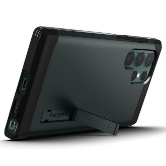 Spigen TOUGH ARMOR GALAXY S22 ULTRA ABYSS ZELENÁ